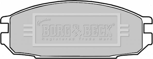 Borg & Beck BBP1331 - Bremžu uzliku kompl., Disku bremzes www.autospares.lv