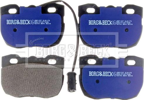 Borg & Beck BBP1327 - Bremžu uzliku kompl., Disku bremzes autospares.lv