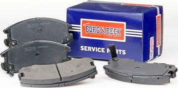 Borg & Beck BBP1375 - Bremžu uzliku kompl., Disku bremzes autospares.lv