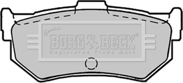 Borg & Beck BBP1297 - Bremžu uzliku kompl., Disku bremzes www.autospares.lv