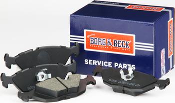 Borg & Beck BBP1266 - Bremžu uzliku kompl., Disku bremzes www.autospares.lv