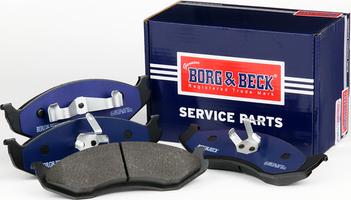 Borg & Beck BBP1794 - Bremžu uzliku kompl., Disku bremzes www.autospares.lv