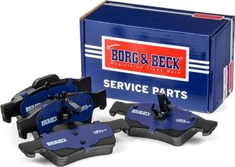 Borg & Beck BBP1798 - Bremžu uzliku kompl., Disku bremzes autospares.lv