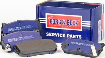 Borg & Beck BBP1793 - Bremžu uzliku kompl., Disku bremzes www.autospares.lv