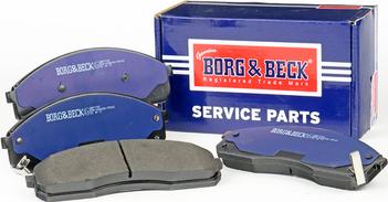 Borg & Beck BBP1749 - Bremžu uzliku kompl., Disku bremzes www.autospares.lv