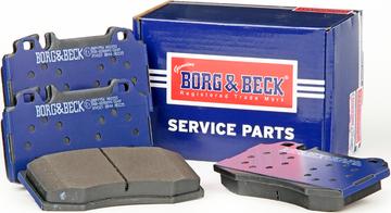 Borg & Beck BBP1756 - Bremžu uzliku kompl., Disku bremzes www.autospares.lv