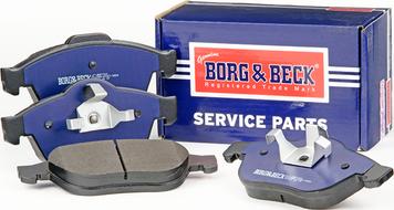 Borg & Beck BBP1764 - Bremžu uzliku kompl., Disku bremzes www.autospares.lv