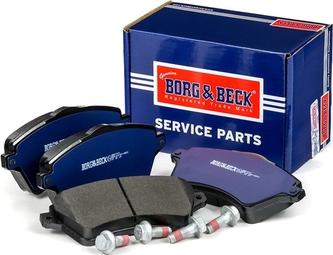 Borg & Beck BBP1711 - Bremžu uzliku kompl., Disku bremzes www.autospares.lv