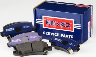 Borg & Beck BBP1770 - Bremžu uzliku kompl., Disku bremzes www.autospares.lv