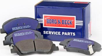 Borg & Beck BBP2907 - Bremžu uzliku kompl., Disku bremzes www.autospares.lv