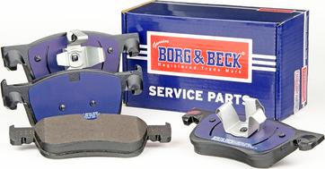 Borg & Beck BBP2463 - Bremžu uzliku kompl., Disku bremzes www.autospares.lv