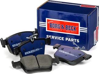 Borg & Beck BBP2402 - Bremžu uzliku kompl., Disku bremzes www.autospares.lv