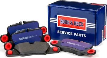 Borg & Beck BBP2427 - Bremžu uzliku kompl., Disku bremzes www.autospares.lv