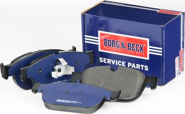 Borg & Beck BBP2597 - Bremžu uzliku kompl., Disku bremzes www.autospares.lv