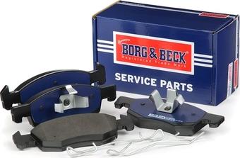 Borg & Beck BBP2540 - Bremžu uzliku kompl., Disku bremzes www.autospares.lv