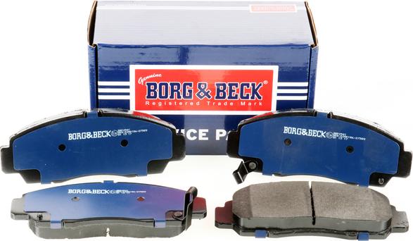 Borg & Beck BBP2541 - Bremžu uzliku kompl., Disku bremzes www.autospares.lv