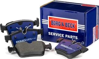 Borg & Beck BBP2516 - Bremžu uzliku kompl., Disku bremzes www.autospares.lv