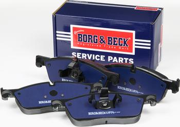 Borg & Beck BBP2518 - Bremžu uzliku kompl., Disku bremzes www.autospares.lv