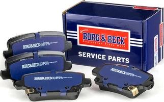 Borg & Beck BBP2694 - Bremžu uzliku kompl., Disku bremzes www.autospares.lv