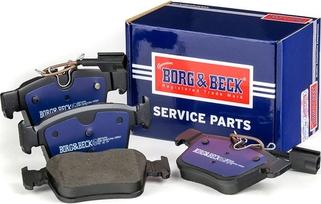 Borg & Beck BBP2696 - Bremžu uzliku kompl., Disku bremzes www.autospares.lv