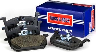 Borg & Beck BBP2648 - Bremžu uzliku kompl., Disku bremzes www.autospares.lv