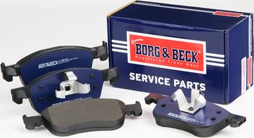 Borg & Beck BBP2665 - Bremžu uzliku kompl., Disku bremzes www.autospares.lv