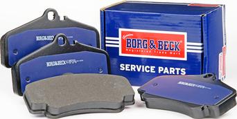 Borg & Beck BBP2632 - Bremžu uzliku kompl., Disku bremzes www.autospares.lv