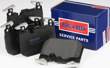 Borg & Beck BBP2626 - Bremžu uzliku kompl., Disku bremzes www.autospares.lv