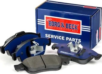 Borg & Beck BBP2098 - Bremžu uzliku kompl., Disku bremzes www.autospares.lv