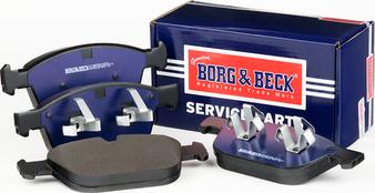 Borg & Beck BBP2093 - Bremžu uzliku kompl., Disku bremzes www.autospares.lv