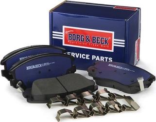 Borg & Beck BBP2048 - Bremžu uzliku kompl., Disku bremzes autospares.lv