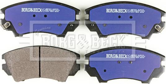 Borg & Beck BBP2047 - Bremžu uzliku kompl., Disku bremzes www.autospares.lv