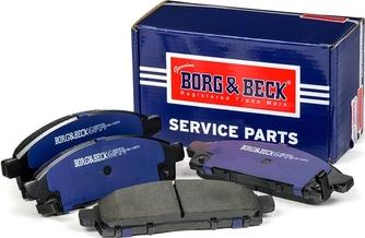 Borg & Beck BBP2054 - Bremžu uzliku kompl., Disku bremzes www.autospares.lv