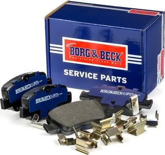 Borg & Beck BBP2056 - Bremžu uzliku kompl., Disku bremzes autospares.lv