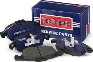 Borg & Beck BBP2069 - Bremžu uzliku kompl., Disku bremzes www.autospares.lv