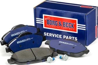 Borg & Beck BBP2065 - Bremžu uzliku kompl., Disku bremzes www.autospares.lv