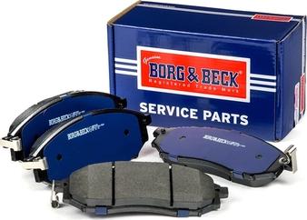 Borg & Beck BBP2060 - Bremžu uzliku kompl., Disku bremzes www.autospares.lv