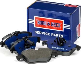 Borg & Beck BBP2062 - Bremžu uzliku kompl., Disku bremzes www.autospares.lv