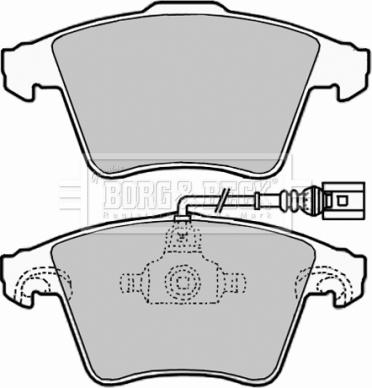 Triscan HP T1478 - Bremžu uzliku kompl., Disku bremzes autospares.lv