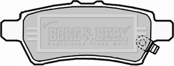 Borg & Beck BBP2006 - Bremžu uzliku kompl., Disku bremzes www.autospares.lv