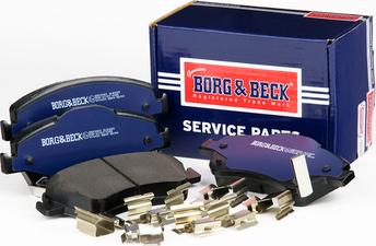 Borg & Beck BBP2083 - Bremžu uzliku kompl., Disku bremzes www.autospares.lv