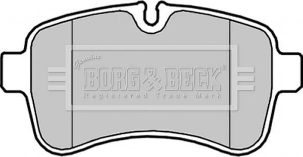 Borg & Beck BBP2034 - Bremžu uzliku kompl., Disku bremzes www.autospares.lv