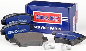 Borg & Beck BBP2029 - Bremžu uzliku kompl., Disku bremzes www.autospares.lv