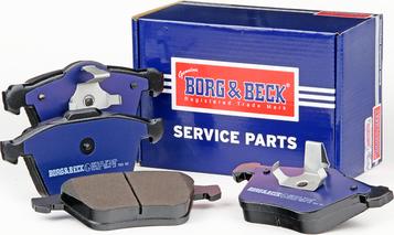 Borg & Beck BBP2022 - Bremžu uzliku kompl., Disku bremzes www.autospares.lv