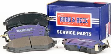 Borg & Beck BBP2077 - Brake Pad Set, disc brake www.autospares.lv