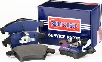 Borg & Beck BBP2144 - Bremžu uzliku kompl., Disku bremzes www.autospares.lv