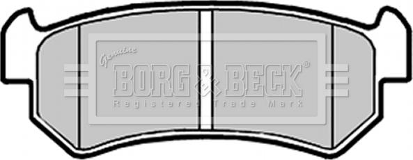 Borg & Beck BBP2146 - Bremžu uzliku kompl., Disku bremzes www.autospares.lv