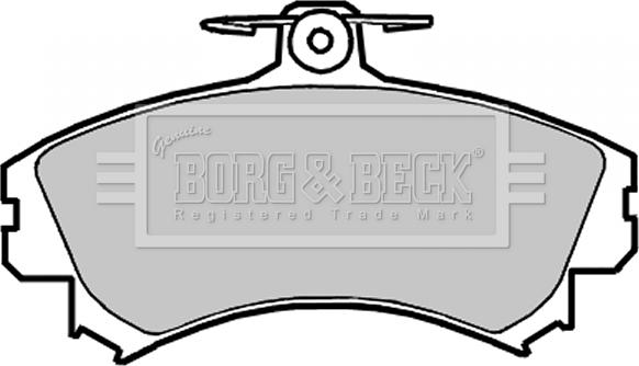 Borg & Beck BBP2151 - Bremžu uzliku kompl., Disku bremzes autospares.lv