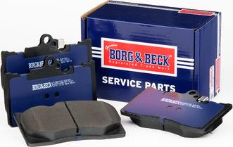 Borg & Beck BBP2153 - Bremžu uzliku kompl., Disku bremzes www.autospares.lv