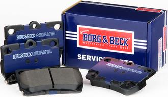 Borg & Beck BBP2157 - Bremžu uzliku kompl., Disku bremzes www.autospares.lv